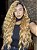 Lace Front HD Fibra Premium Ondulada Deep Waver 003 Loiro Dourado - Imagem 6