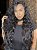 Lace Front HD Fibra Premium Ondulada Deep Crimp Curl Preto 1b - Imagem 5