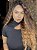 Lace Front HD Fibra Premium Cacheada Joy Ombré Loiro - Imagem 3