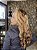 Peruca Lace Front Cabelo Humano Ondulado Pamela Loiro Mechas 4/27 - Imagem 7