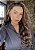 Peruca Lace Front Cabelo Humano Ondulado Sofia Mechas - Imagem 2