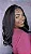 Peruca Lace Front Fibra Orgânica Julia Preto 1B - Imagem 3