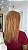 Peruca Lace Front Cabelo Humano Sarah Ombré Loiro  1B/27 - Imagem 4