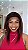 Peruca Lace Front Cabelo Humano Sarah 1B/33 - Imagem 5
