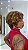 Peruca Lace Front L Part Cabelo Humano Laura 55 Loiro Mechas 4/27 - Imagem 3