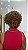 Peruca Lace Front L Part Cabelo Humano Laura 55 Loiro Mechas 4/27 - Imagem 5