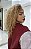 Peruca Lace Front Cabelo Humano Karen Loiro Dourado 27 - Imagem 4