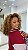 Peruca Lace Front Cabelo Humano Luisa Loiro Mechas 4/27 - Imagem 2