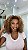 Peruca Lace Front Cabelo Humano Luisa Loiro Mechas 4/27 - Imagem 4