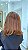 Peruca Lace Front Cabelo Humano Kylie Midi 4x4 Castanho - Imagem 7
