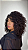 Wig Cabelo Humano Cacheado Buriti Castanho Escuro 2 - Imagem 3