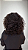 Wig Cabelo Humano Cacheado Buriti Castanho Escuro 2 - Imagem 4