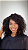 Wig Cabelo Humano Cacheado Buriti Castanho Escuro 2 - Imagem 1