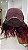 Lace Front 13x3 Cabelo Humano Cacheado Rosane Viena Marsala - Imagem 5