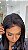 Peruca Lace Front Cabelo Humano Nádia Preto Natural 1B - Imagem 3
