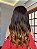 Peruca lace front cabelo humano longo sombre caramel - Imagem 6