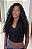 Peruca Lace Front Cabelo Humano Cacheada Longa Iza - Imagem 1