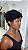 Peruca Cabelo Humano Cacheado Pixie Eva cor 1B 9018 - Imagem 2