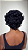Peruca Cabelo Humano Cacheado Pixie Mika cor 1B 025 - Imagem 4