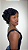 Peruca Cabelo Humano Cacheado Pixie Mika cor 1B 025 - Imagem 6