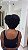 Peruca Cabelo Humano Cacheado Afro Zoe cor 1B 9083 - Imagem 5