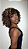 Peruca Cabelo Humano Cacheado Fox Water Mechas P4/27 - Imagem 6