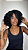 Peruca Cabelo Humano Cacheado Fox Water Preto 1B - Imagem 2