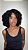 Peruca Cabelo Humano Cacheado Fox Water Preto 1B - Imagem 5