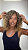 Wig Cabelo Humano Cacheado Modiza Loiro Mechas 4/27 - Imagem 7