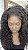 Peruca Lace Front Cabelo Humano Cacheada Longa Dania Castanho Escuro - Imagem 2