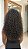Peruca Lace Front Cabelo Humano Cacheada Longa Dania Castanho Escuro - Imagem 6