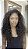 Peruca Lace Front Cabelo Humano Cacheada Longa Dania Castanho Escuro - Imagem 4