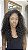Peruca Lace Front Cabelo Humano Cacheada Longa Dania Castanho Escuro - Imagem 7