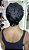 Peruca Cabelo Humano Cacheado Pixie Nina Preta - Imagem 3