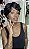 Peruca Cabelo Humano Cacheado Pixie Nina Preta - Imagem 2