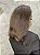 Peruca Lace Front Cabelo Humano Bob Doce de Leite 35cm - Imagem 2