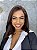 Peruca Lace Front Cabelo Humano Bob Doce de Leite 40cm - Imagem 7
