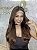 Peruca Lace Front Cabelo Humano Winter 04 Castanho Acobreado - Imagem 13