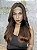 Peruca Lace Front Cabelo Humano Winter 04 Castanho Acobreado - Imagem 7