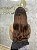 Peruca Lace Front Cabelo Humano Winter 04 Castanho Acobreado - Imagem 8