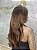 Peruca Lace Front Cabelo Humano Winter 04 Castanho Acobreado - Imagem 3