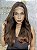 Peruca Lace Front Cabelo Humano Winter 04 Castanho Acobreado - Imagem 2