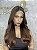 Peruca Lace Front Cabelo Humano Winter 04 Castanho Acobreado - Imagem 9