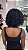 Peruca Cabelo Humano Cacheado Beck 30JC Preto 1B - Imagem 2