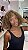 Peruca Cabelo Humano Cacheado Beck 30JC Loiro Mechas 1B - Imagem 1