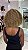 Peruca Cabelo Humano Cacheado Beck 30JC Loiro Mechas 1B - Imagem 2