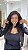 Peruca Lace Front Cabelo Humano DW 22 Violeta Castanho Escuro - Imagem 3