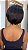 Peruca Lace Front L Part Cabelo Humano Chanel Falia Castanho Escuro - Imagem 3