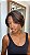 Peruca Lace Front L Part Cabelo Humano Chanel Falia Mechas Loiro Acobreado F2/30 - Imagem 6
