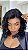 Peruca Lace Front Cabelo Humano Cacheado Udeua Castanho Escuro - Imagem 1